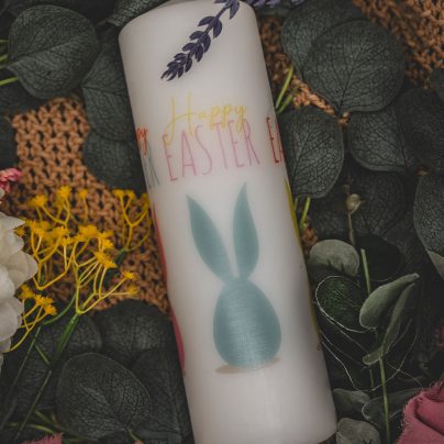 Herzwerk Store Osterhase Happy Eastern Silhouette mint