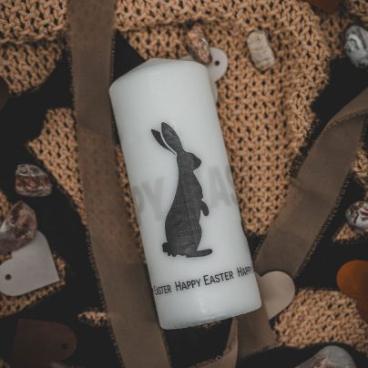 Herzwerk Store Osterhase schwarz