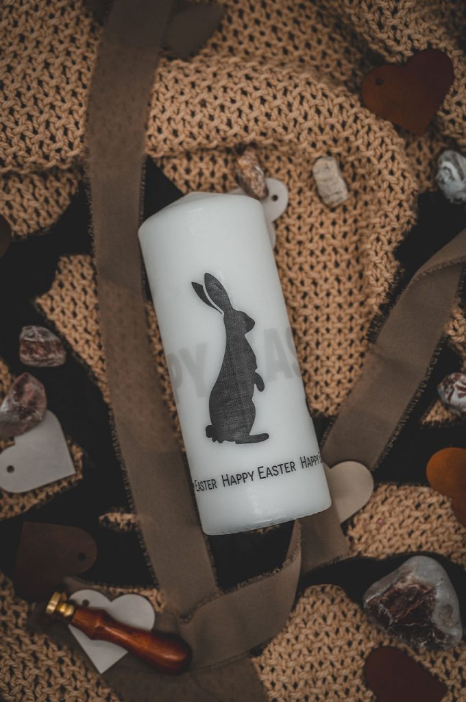 Herzwerk Store Osterhase schwarz